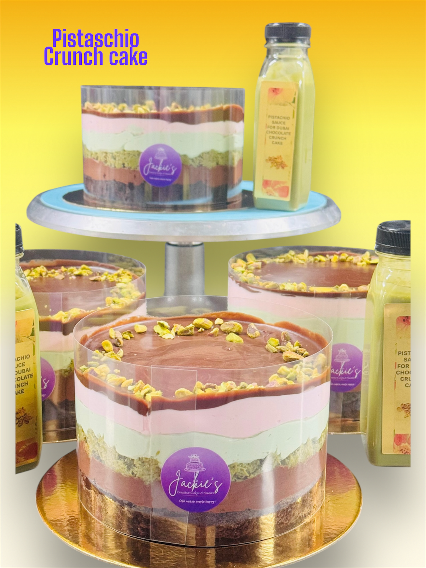 Dubai Inspired Kunafa Cake