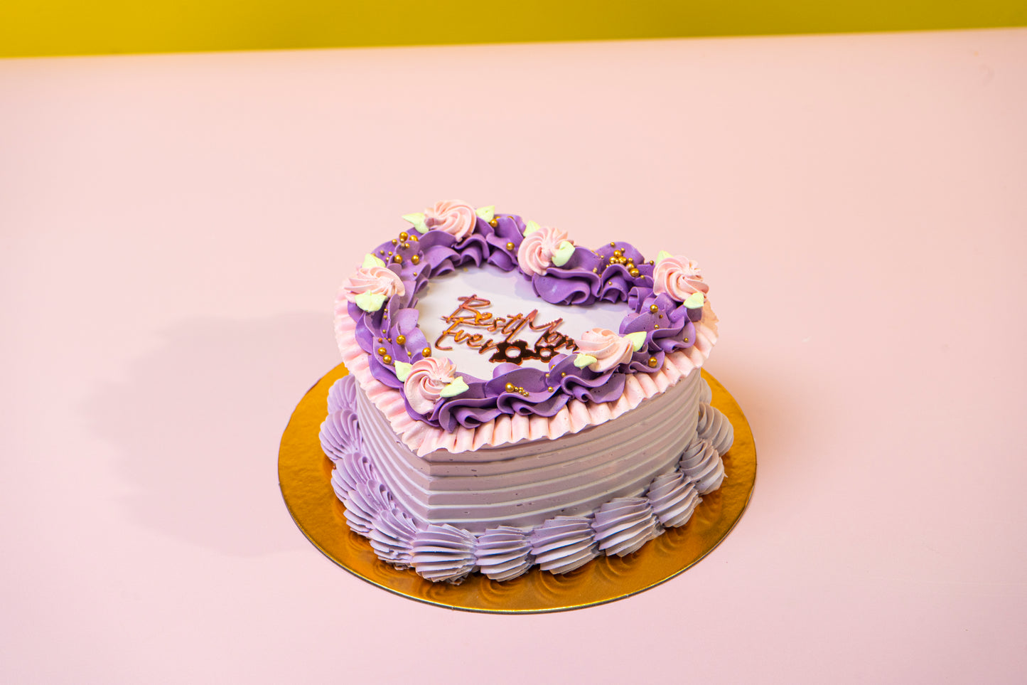 Heart Shape Cake for Mom
