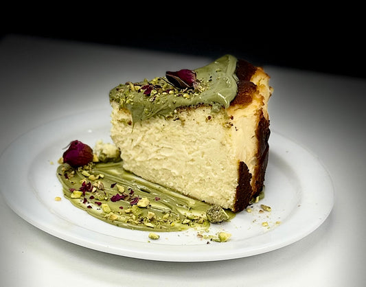 Pistachio Basque Burnt Cheesecake