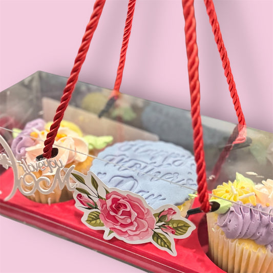 3-piece cupcakes