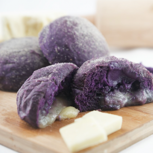 Ube Cheese Pandesal